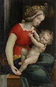 Defendente Ferrari Madonna and Child oil